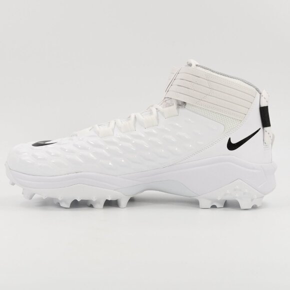 Nike Force Savage Pro 2 Shark WIDE WIDTH \'White Black\' Football Cleats main image 4